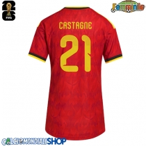 Maglie da calcio Belgio Timothy Castagne #21 Prima Maglia Femminile Mondiali 2026  Manica Corta